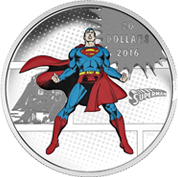 2016 Canada $20 DC Comics Originals - The Man of Steel